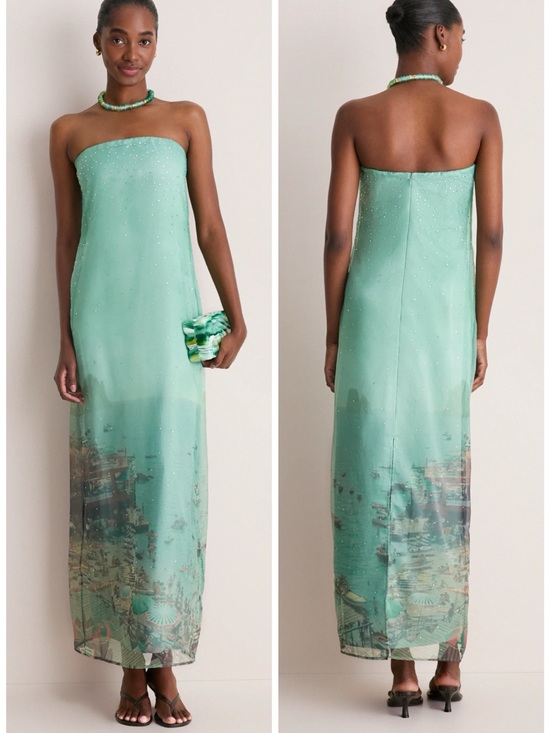 STAUD Dresses & Skirts - STAUD Endless Summer Amara Emblished Maxi Dress SZ US 8 NWT